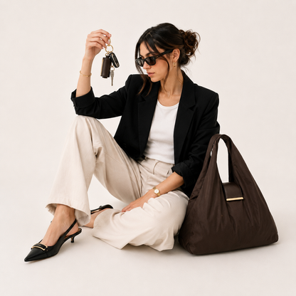 Glanno™ – The Keychain That Unfolds Into A Full-Size Bag
